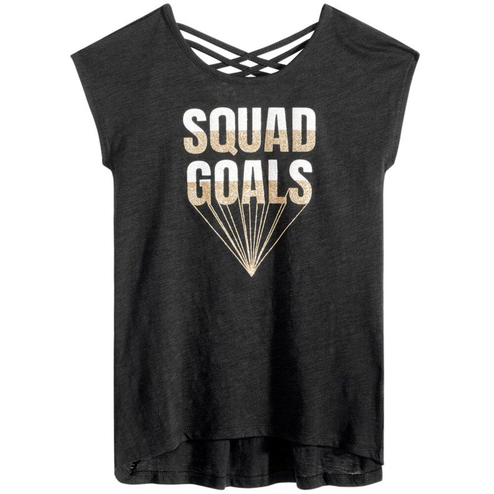 Epic Threads Big Girls Graphic Print Crisscross Straps T-Shirt